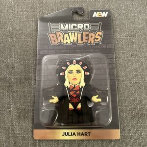 AEW Julia Hart Micro Brawler NEW NIP Pro Wrestling Tees Crate